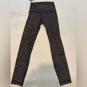 Lululemon polka dot leggings